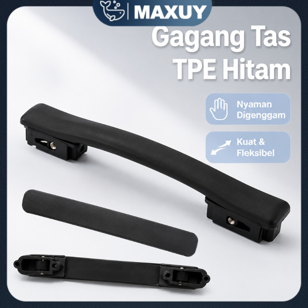 Pegangan Koper Handle Koper Bahan Rubber Sparepart Koper Untuk Lojel / Delsey / Luggo / Luminox / Su
