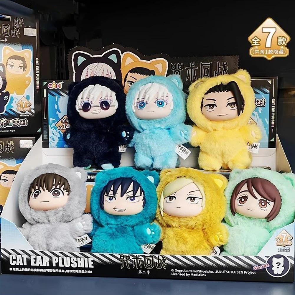 Anime JJK Figure Gojo Satoru Nanami Kento Action Figures Fushiguro Toji Figurine Ieiri Shoko Look Up