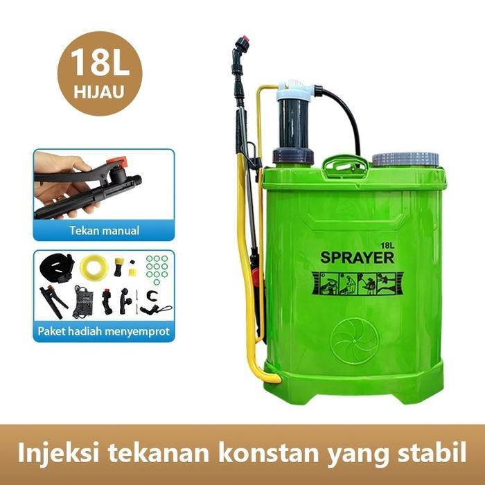 Lemaripl - SPRAYER ELECTRIC DAN SPAYER MANUAL Penyemprot Pupuk Pertanian Tangki Semprot Cas 18 liter