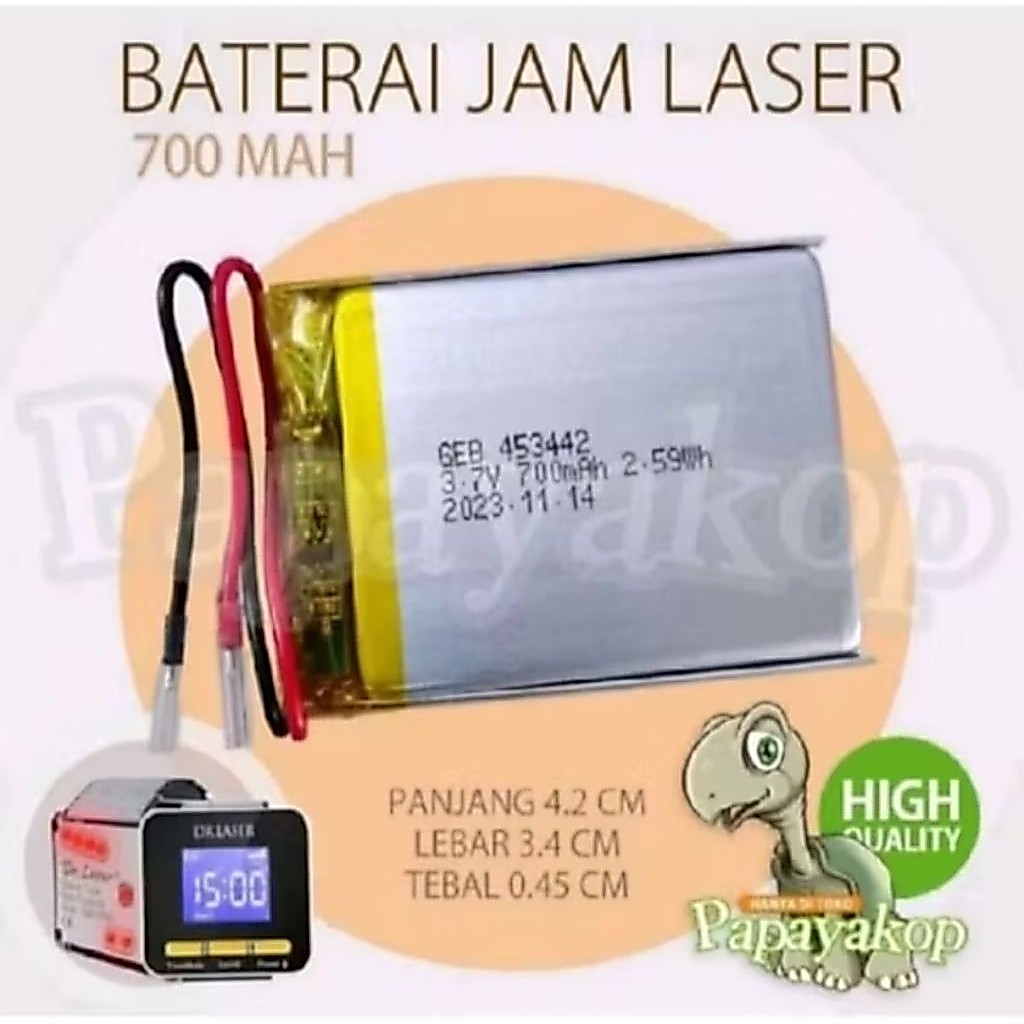 Batre Batetai Jam Laser Dr. Laser Hi Plus - 7 Mata Laser Batre 453442 Original