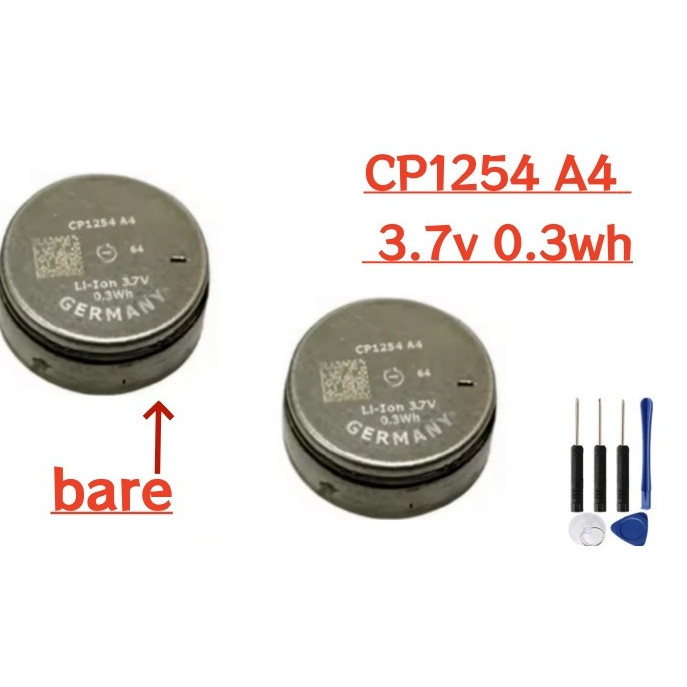 2pcs/lot New CP1254 A4 For VARTA Battery For Bang Olufsen E8, PowerBeats Pro headset Batteria +Free 