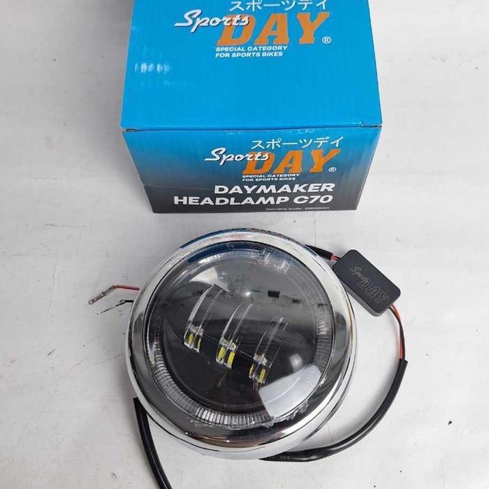 Lampu Depan Daymaker C70 Angeleye 4,5 Inch MOS - Daymaker C70 DAY