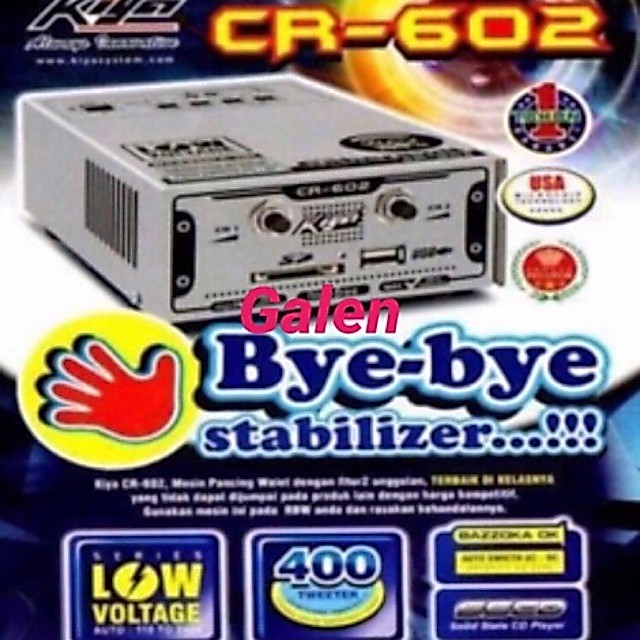 Ampli walet caberawit kiya CR 602 Anti Petir Amplifier Walet CR602