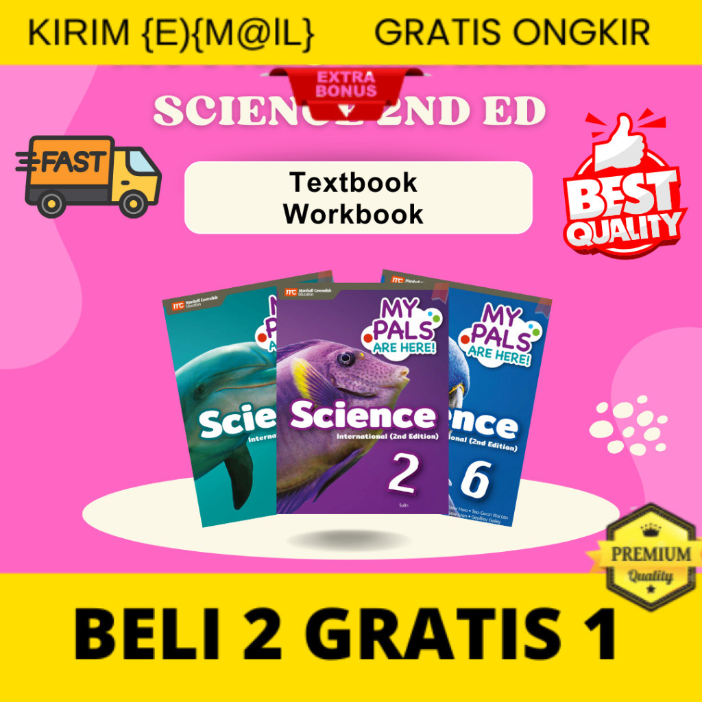 My Pals Are Here Science International 2nd Second Edition Pupil's Book and Activity Book (BUKAN BUKU