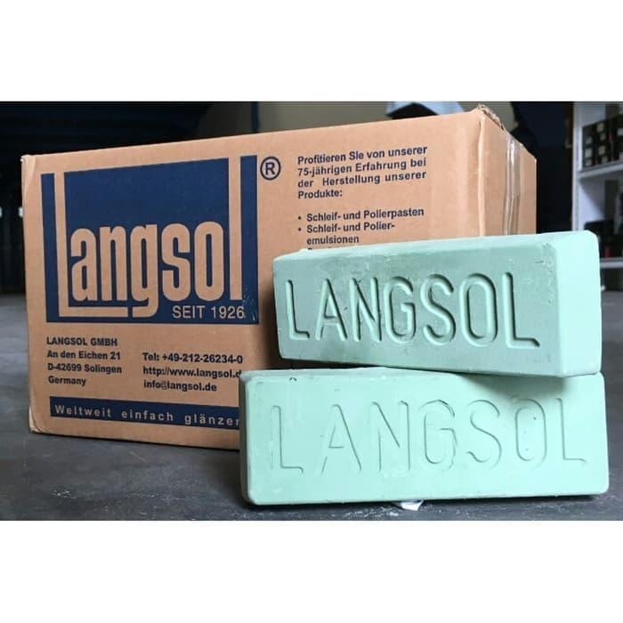 Langsol / Batu Hijau Ijo / Sabun Poles Besi Stainless ASLI GERMAN