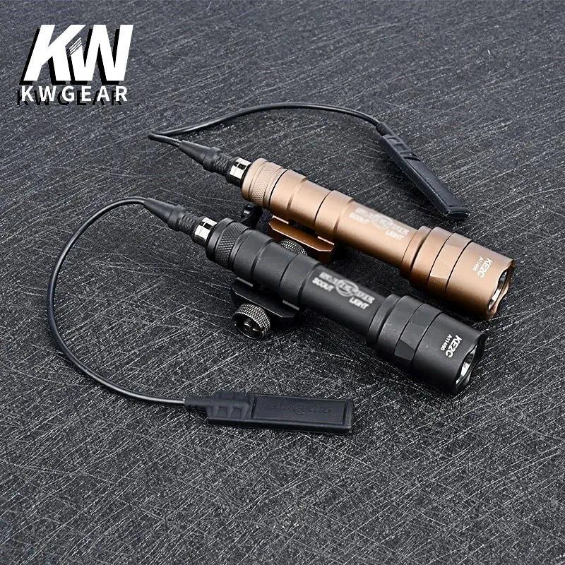 WADSN Surefir M600 M600C M600U  Powerful Flashlight Tactical Torch Scout Rifle  Light Dual Function 