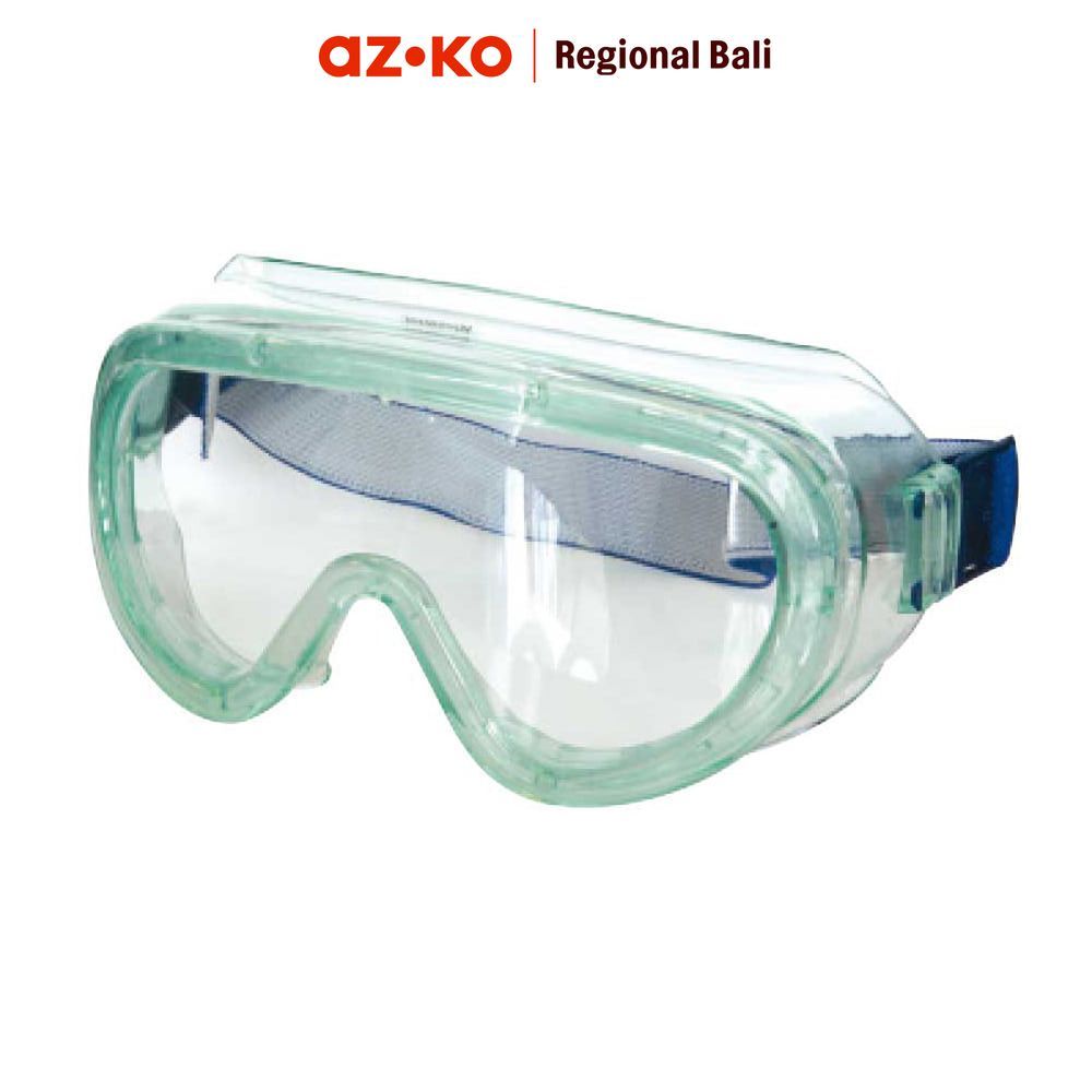 AZKO Krisbow Kacamata Pengaman Lab Safety Glasses Chemical Protection APD