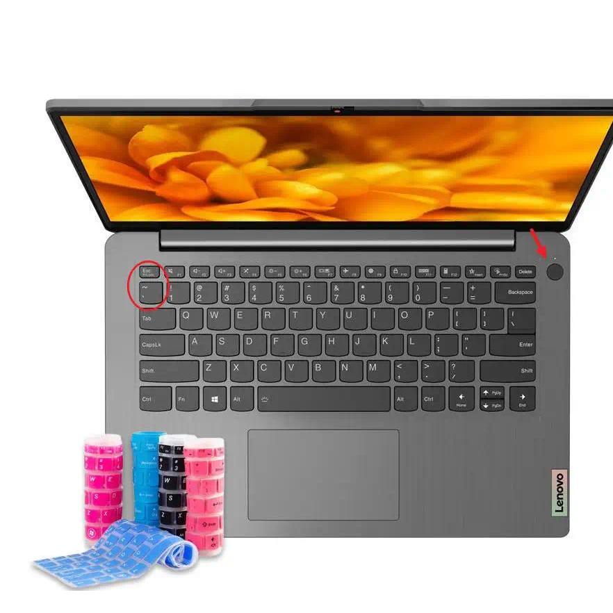 Silicone laptop Keyboard Cover SKIN Protector    for Lenovo slim 3 14itl6 14alc6  Lenovo ideapad sli