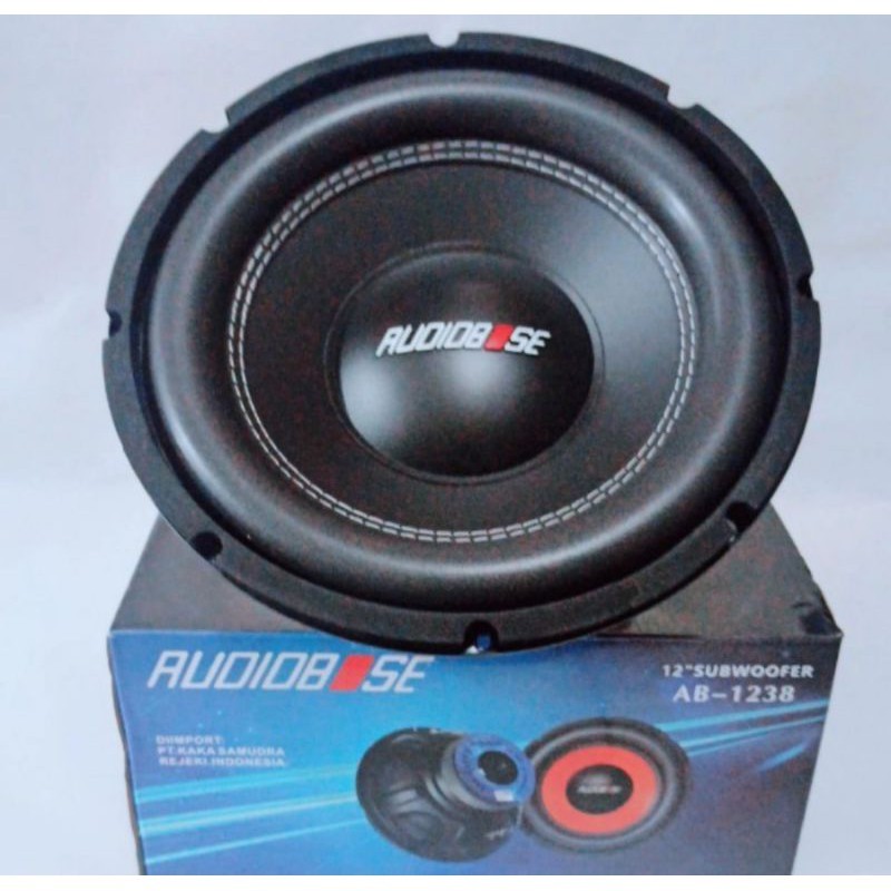 Subwoofer Mobil 12 Inch Audiobose AB1238 Double Coil 300W - Subwofer 12"