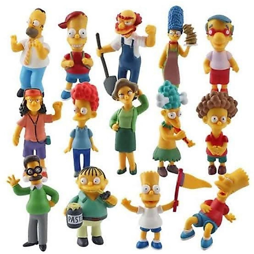 ACTION FIGURE THE SIMPSONS SET
