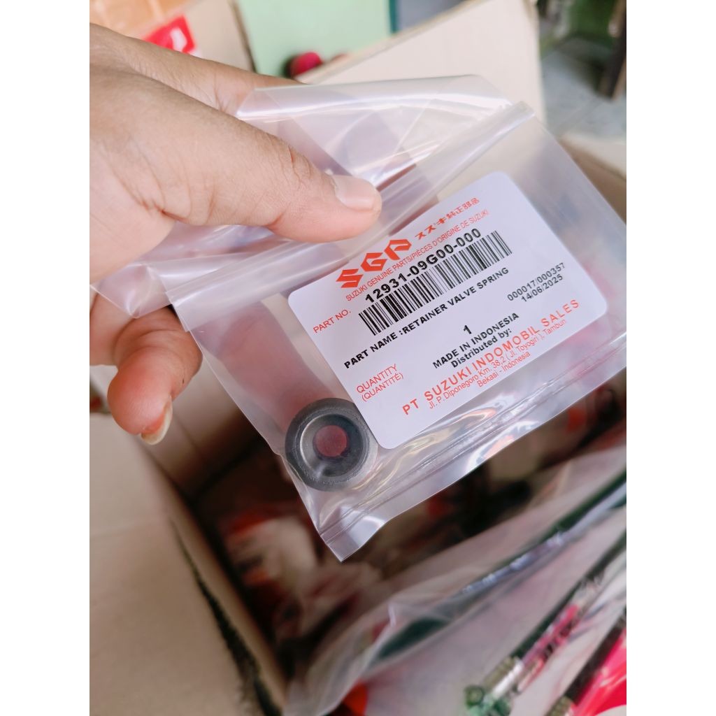 Retainer valve spring topi klep suzuki spin skywave shogun 125 original