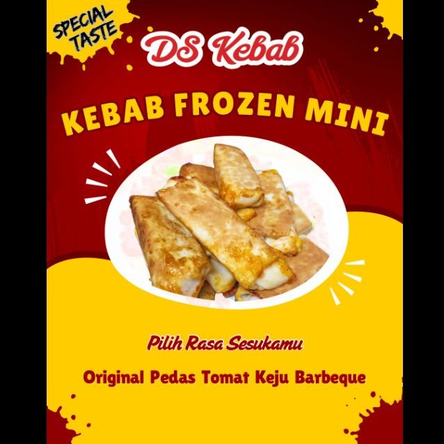 

KEBAB DS MINI SAUAS TOMAT ISI 1O