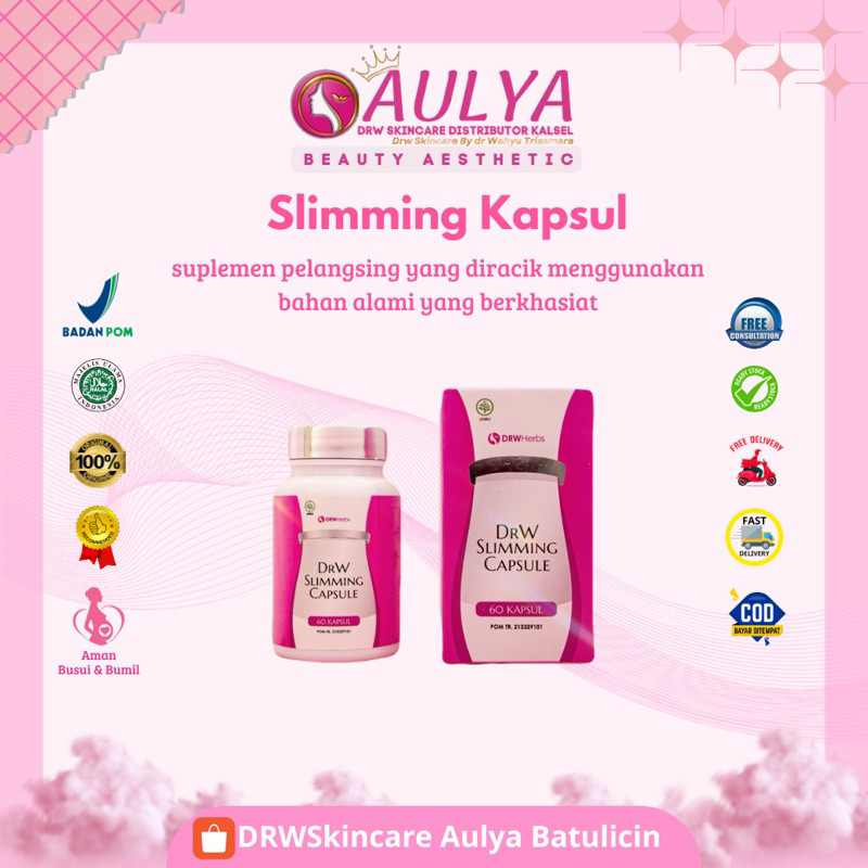 DRW Slimming Kapsul/Kapsul Diet cekout langsing kirim