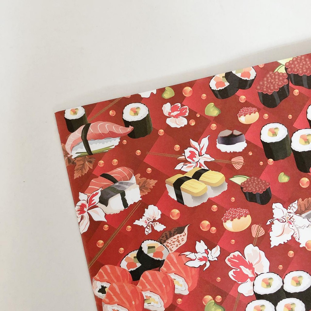 

Kertas Kado Sushi In Red