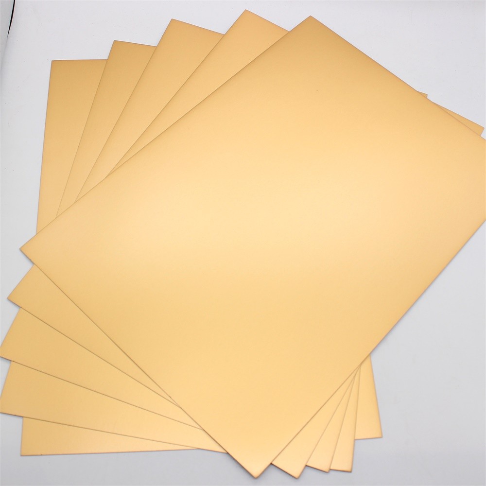 

KSCRAFT A4 Gold and Silver Card 250GSM Perfect For Card Making & Paper Crafts Mirror Board/ Holographic Paper