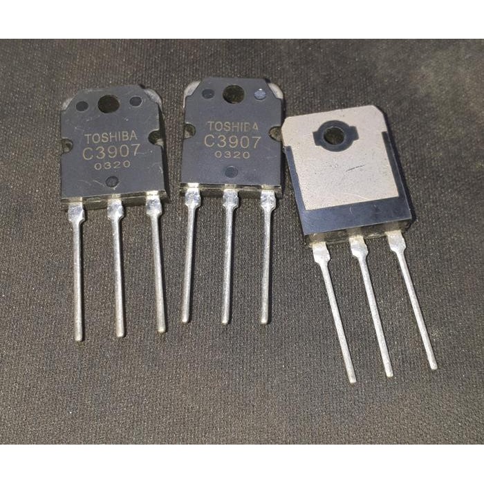 sPaRePaRt Transistor C3907 NPN Planar Silicon 180V 12A 130W Original Toshiba