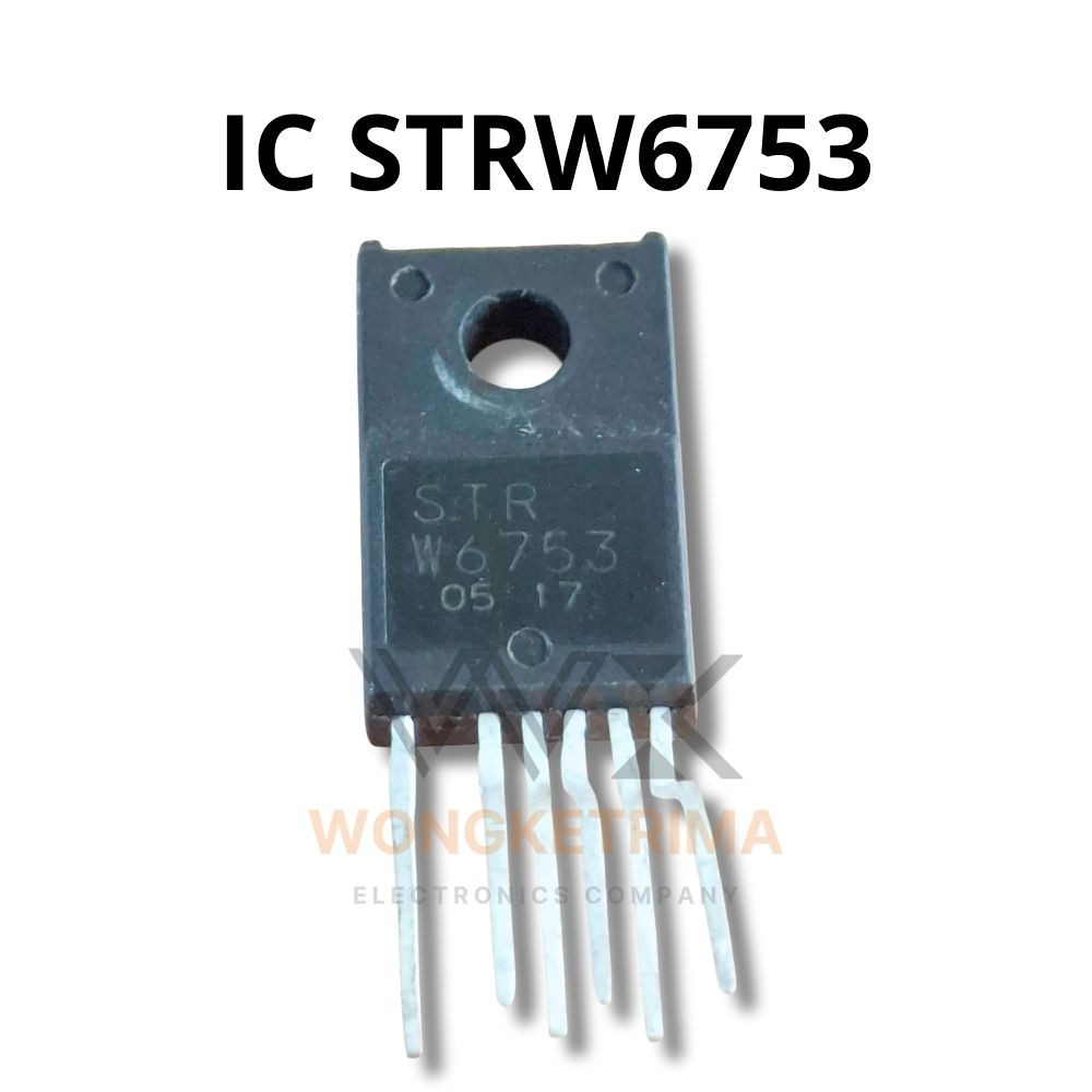 IC STRW6753 – STR W6753 IC SMPS PWM Regulator Quasi-Resonant (TV/PSU)