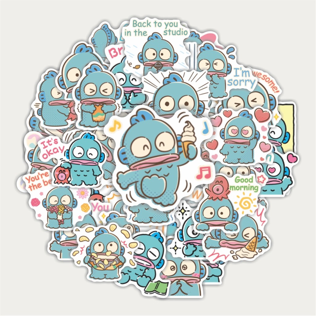 

Sticker Pack Stiker Kartun Karakter Hangyodon | Sticker TUMBLR | Stiker LAPTOP KOPER HELM