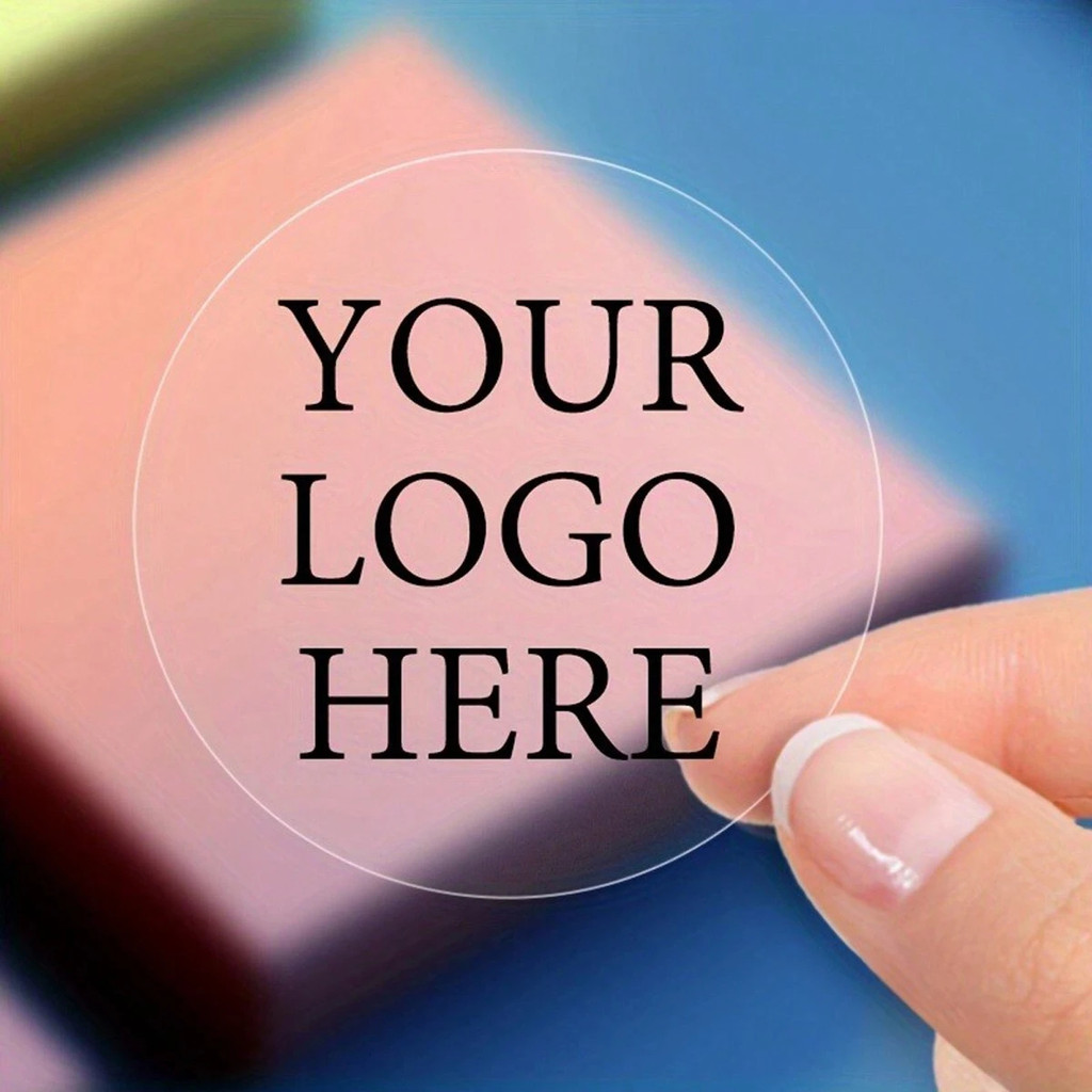 

100pcsCustom Stickers Personalized Business Labels For Wedding Birthday Baptism Multi Functional Reusable High Quality Ideal Gif