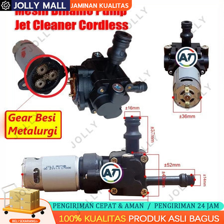 Dinamo Mesin Pump Jet Cleaner Cordless Pompa Semprot Semprotan Air Portable Baterai Penyerapan Air