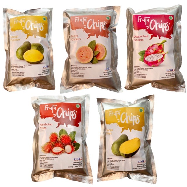 

BISA COD APELICIOUS Keripik Buah / Kripik Sayur Krupuk Buah Apel Nangka Mangga Fruta Cemilan khas Malang 50gr AV