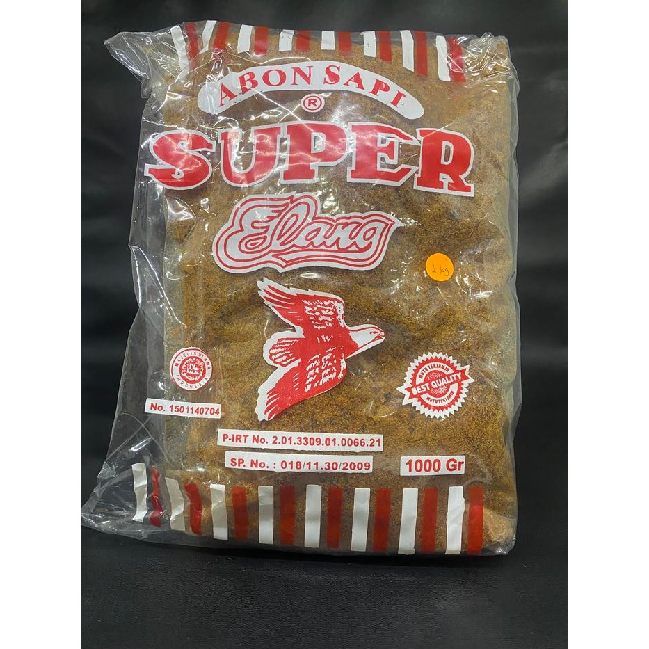 

Abon Sapi Super Cap Elang 1kg - Manis Terlaris