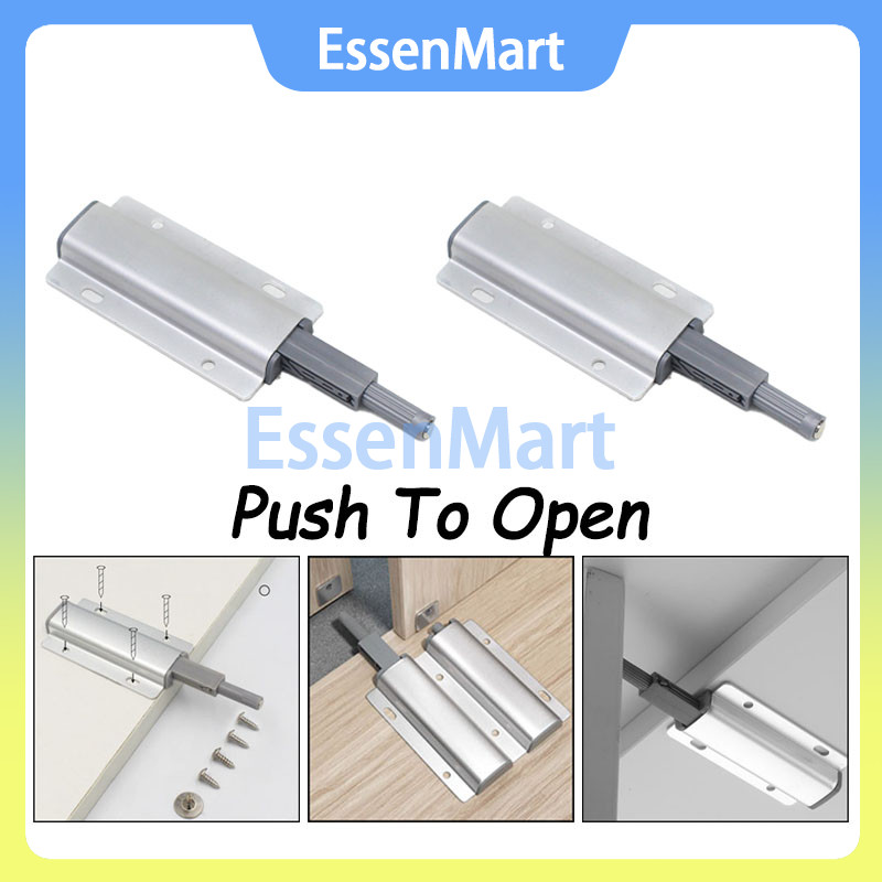 Catches Besi / Magnet Damper Catches Pintu Lemari Laci / Catches Besi Stainless Magnet