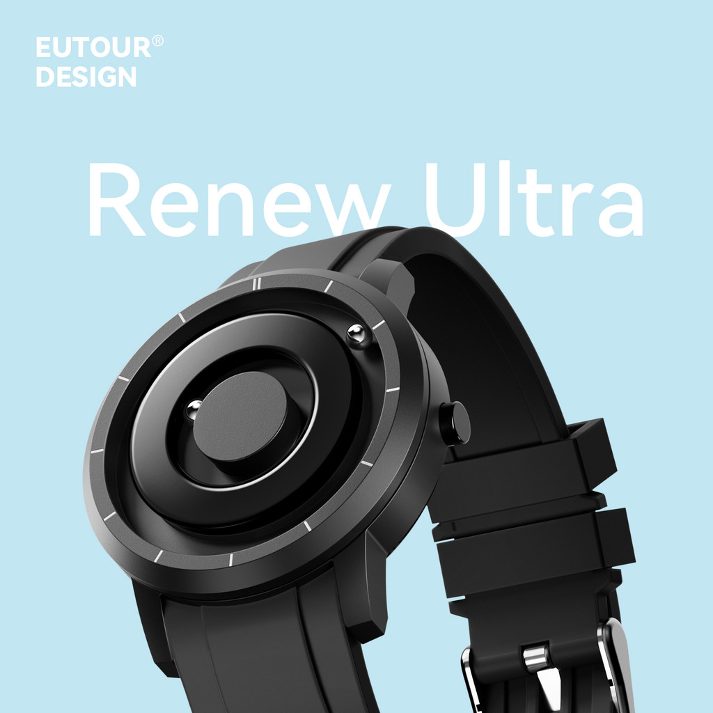 EUTOUR Stardard Quality Magnet Watch Classic 5 ATM Water proof E024 Upgrade Etion