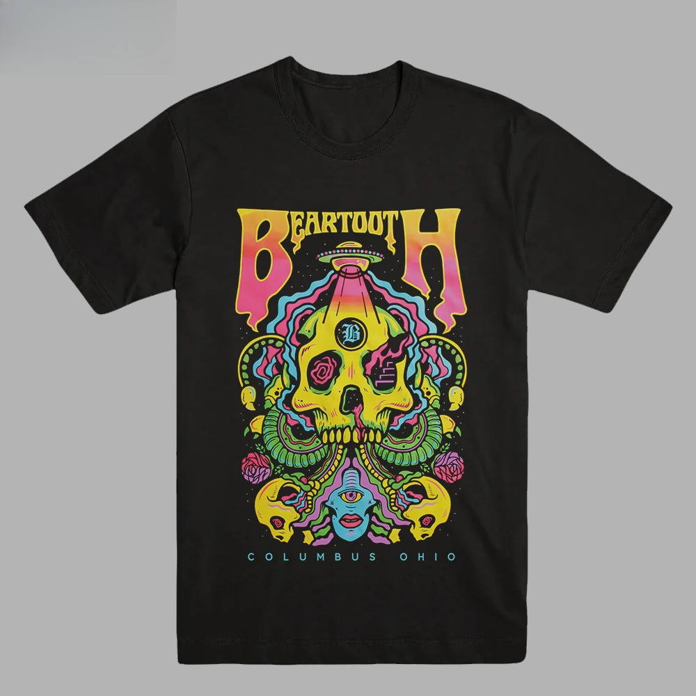 BEARTOOTH - UFO SKULL | T-SHIRT |  BAND MERCH