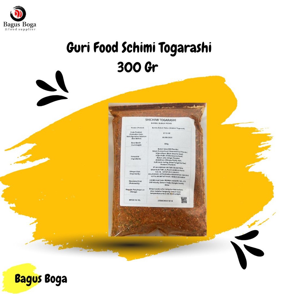 

Guri Food Schimi Togarashi 300 Gr