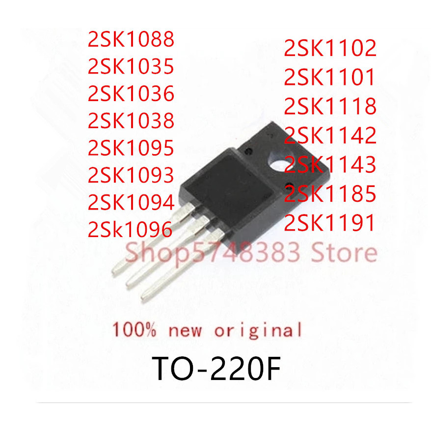 10PCS 2SK1088 2SK1035 2SK1036 2SK1038 2SK1095 2SK1093 2SK1094 2SK1096 2SK1102 2SK1101 2SK1118 2SK114