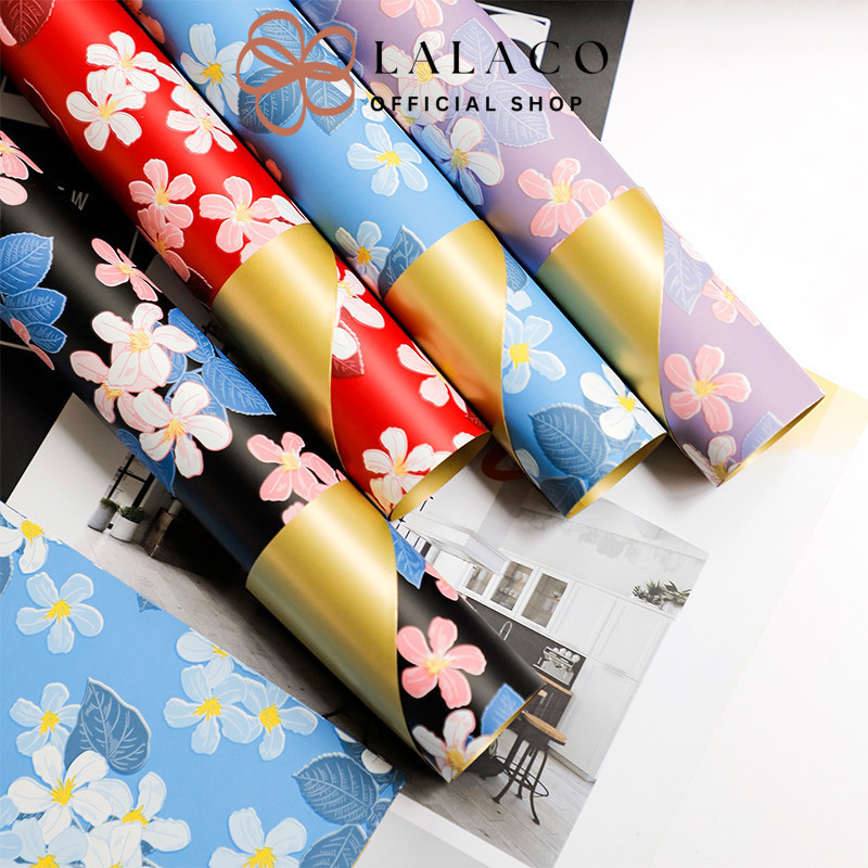

LALACO - FL45 JAPAN Kertas Bunga Paper Buket Motif Cellophane