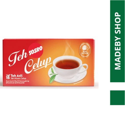 

TEH CELUP HIJAU SOSRO ISI 15