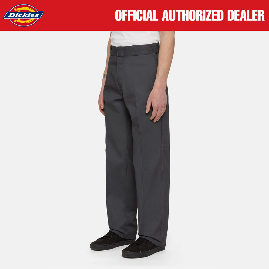CELANA PANJANG CHINO CLASSIC WORK PANTS CASUAL PRIA ABU ABU ORIGINAL DICKIES | 874 CHARCOAL