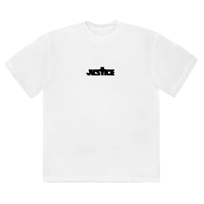 (COD) [Official Justin Bieber] JUSTICE CROSS T-SHIRT - Merchandise Resmi - S