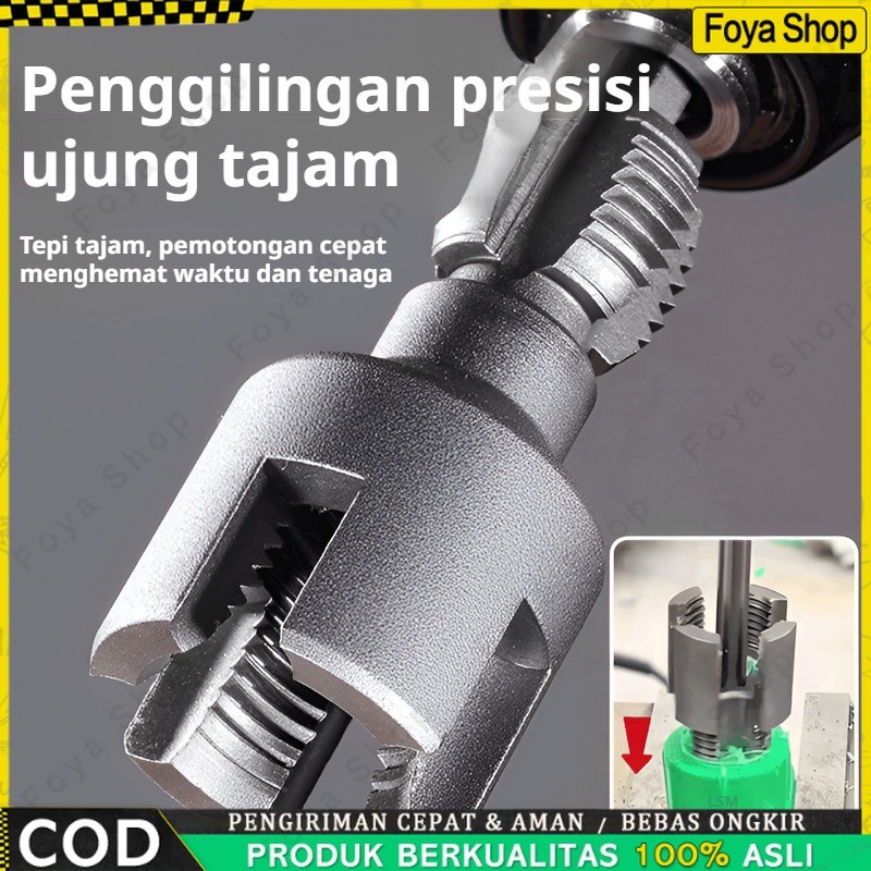 Alat Senai Pipa 4/6 /Alat Pembuka Drat Pipa Pvc /Alat Pembuat Cetakan Ulir Pipa Pvc