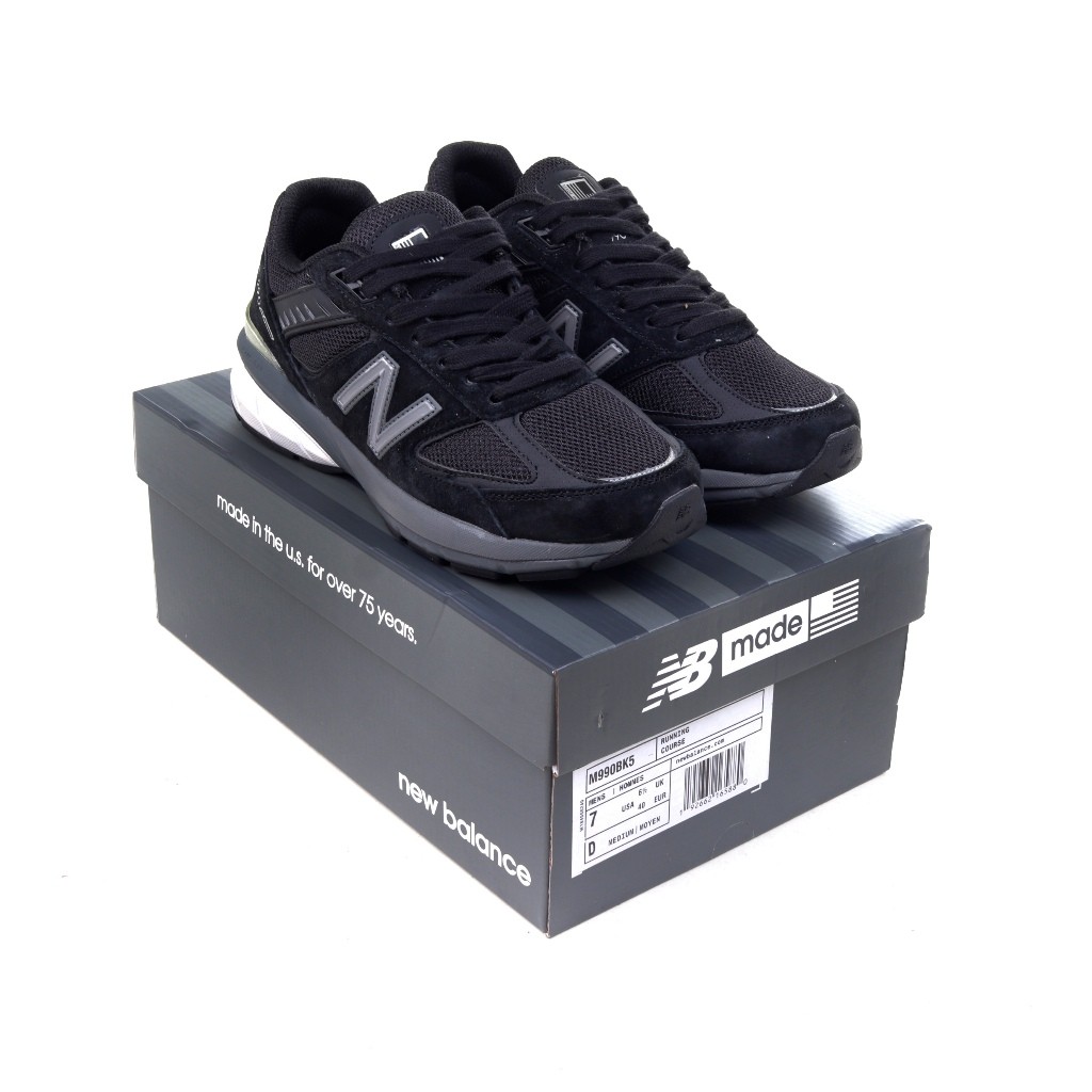 New Balance M990BK5 V5 Black Grey - NB 990