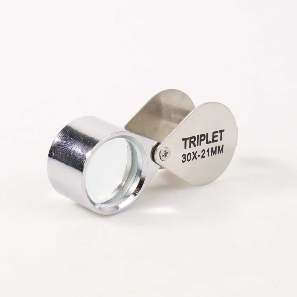 

TAMSTRE BSIDE Kaca Pembesar Handhled Magnifying Glass Lup Jewelers 21mm 30X - BS30