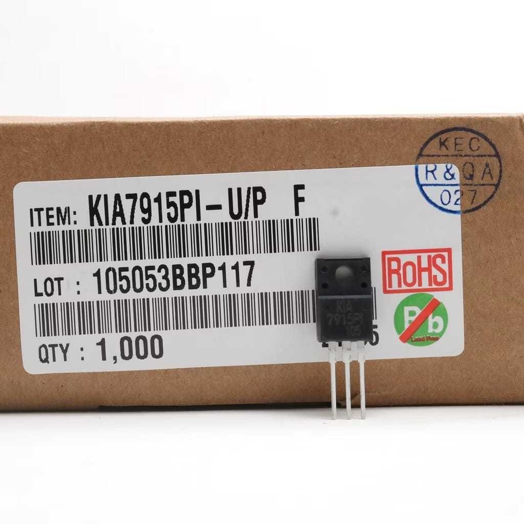 IC Regulator Stabilizer KIA 7915 / KIA7815 Asli Original KEC