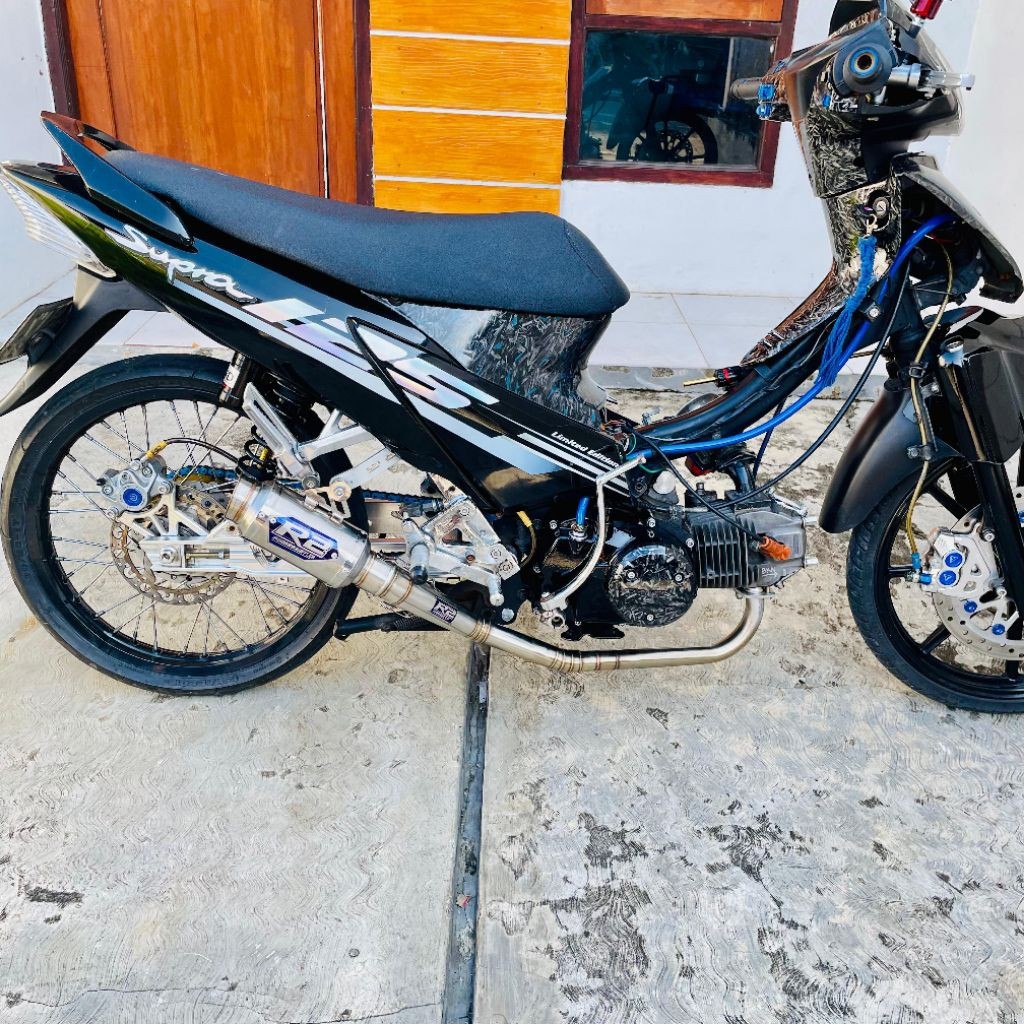 Knalpot Kompetisi Roadrace Original R2 muffler spek MP4 MP2 JUPITER Z1 VEGA SUPRA X125 KARISMA