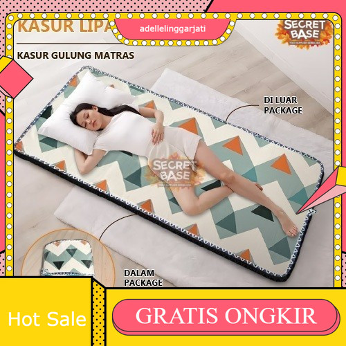 KASUR LIPAT BUSA - Kasur Camping / Travel Bed / Kasur Gulung Matras / Ambal Lantai
