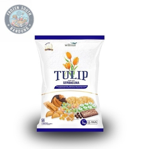 

Tepung Terigu Tulip Protein Tinggi 1kg Roti Empuk & Mengembang