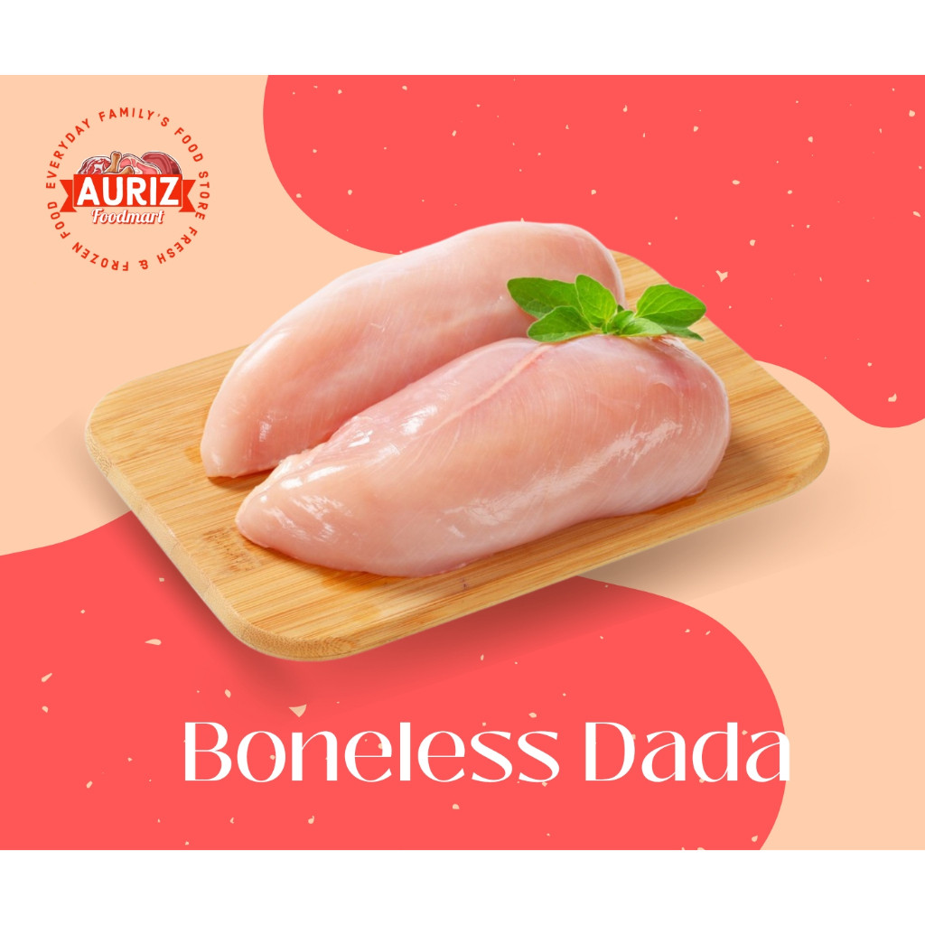 

MURAH AYAM SEGAR OMA : Fillet dada/Boneless dada Tanpa Kulit Fresh