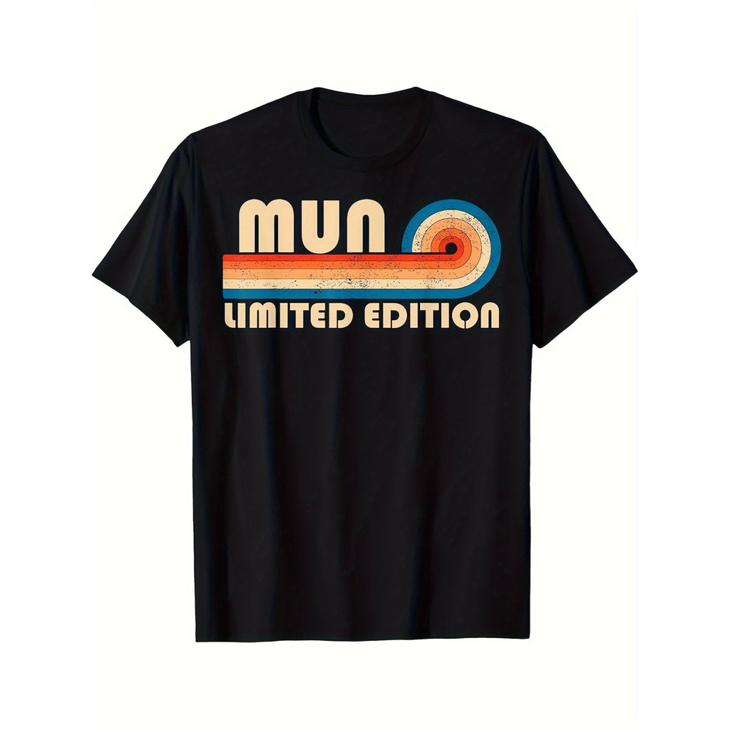 Kaos Pria Manchester United Edisi Terbatas Retro 80-an 90-an - Kaos Katun Hitam Lengan Pendek Santai