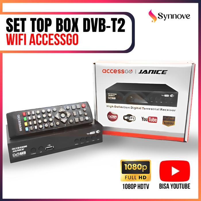 STB TV Digital Wifi Bisa Youtube Set Top Box Tv Digital Set Tob Box Tv Tabung Set Top Box DVB-T2