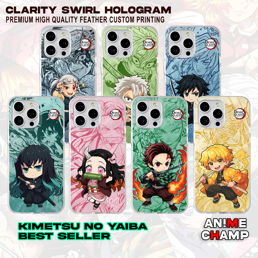 Casing Demon Slayer Oppo A5 A3X A17 A15 A57 A5PRO RENO6 RENO10 RENO11 RENO12 AC626 Karakter Anime Ca