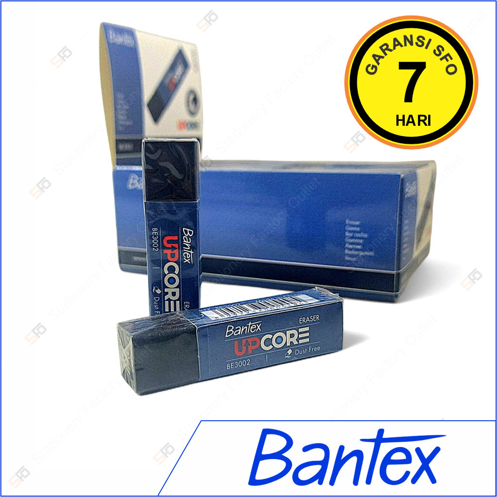 

Penghapus Hitam Bantex Panjang BE3002 - Big Block Eraser