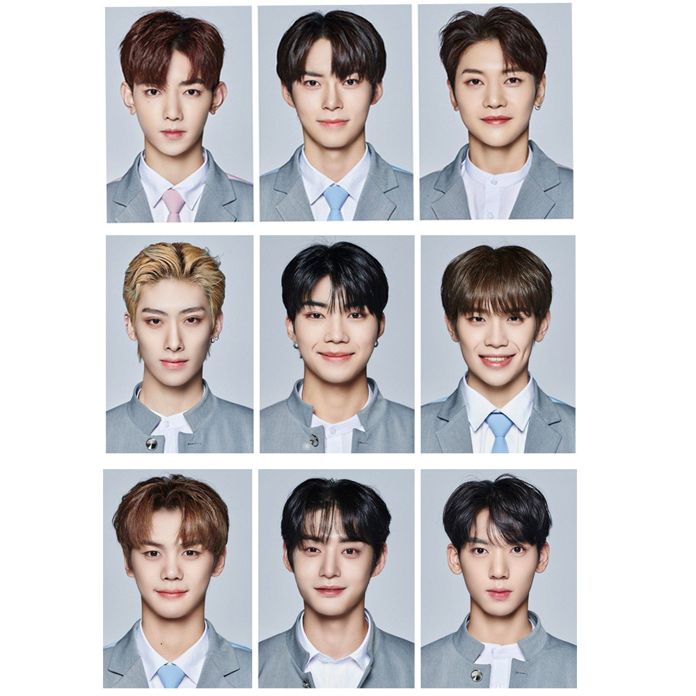 

KPOP ZB1 One-Inch ID Photo ZEROBASEONE Wallet Postcard ZhangHao Ricky HanBin Matthew Fans Gifts