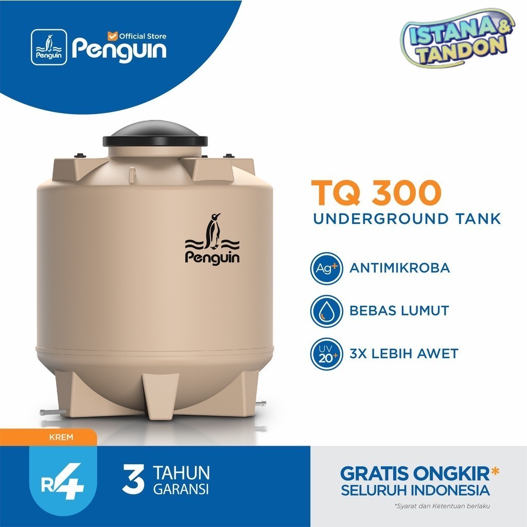 Penguin TQ-300 3000 Liter Toren Tandon Tangki Air Underground Tank