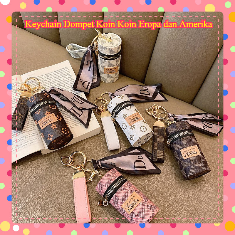 Kreatif Kulit Kreatif Lipstik Gantungan Gantungan Utara Dan Amerika Koin Kuno Dan Amerika